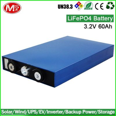 الصين بطارية LIVE Lifepo4 المنشورية / المنشورية Lifepo4 Ev Battery 3.2V 60Ah المزود