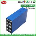 خلية بطارية ليثيوم بوليمر المنشورية / Lifepo4 Ev Battery Pack 80Ah 3.2V