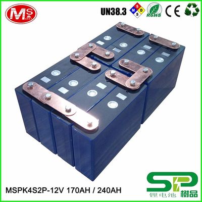 الصين Long cycle life lithium battery pack 12V 240Ah for electric vehicle or solar power system MSPK4S2P موزع