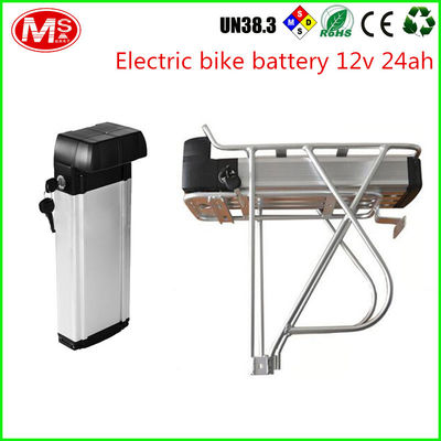 الصين LiFePO4 بطارية الدراجة الكهربائية 48V 1000W مع صندوق السمك فضة 2000 دورة حياة دورة مصنع