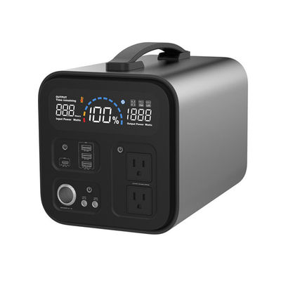 1000W US نظام طاقة الرياح 24V محطة طاقة الليثيوم المحمولة مقاومة للآثار